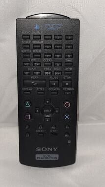 Sony PS2 DVD Remote Control SCPH-10150 PlayStation 2 OEM Genuine Tested